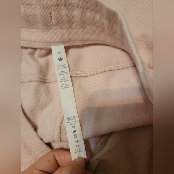 Lululemon Scuba High-Rise Jogger *Fleece 28" Sz 10 - Picture 5 of 13